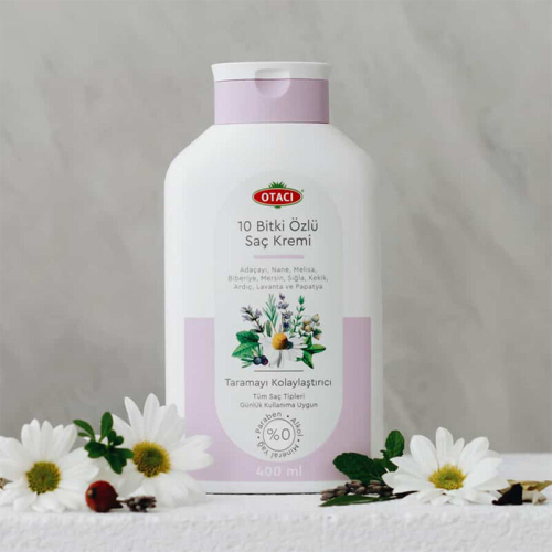 Otacı 10 Bitkili - Bitki Özlü Saç Kremi 400ml - 2