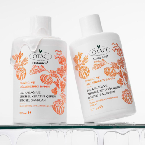 Otacı Botanics + Güçlendirici Bakım Bitkisel Saç Kremi 375 ml - 2