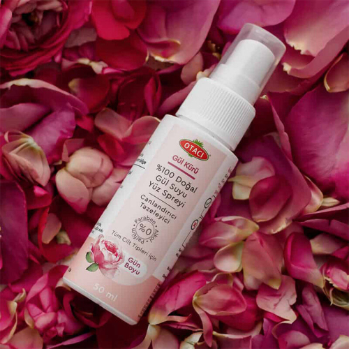 Otacı Doğal Gül Suyu Yüz Spreyi 50 ml - 6