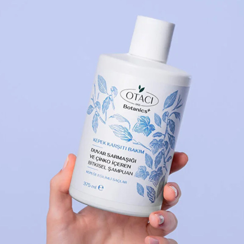 Otacı Duvar Sarmaşığı ve Çinko İçeren Bitkisel Şampuan 375 ml - 2