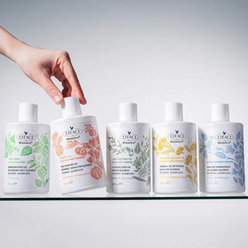 Otacı Duvar Sarmaşığı ve Çinko İçeren Bitkisel Şampuan 375 ml - 4