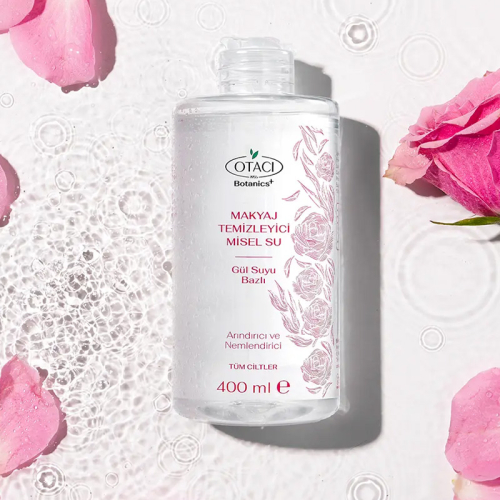 Otacı Gül Kürü Gül Suyu Bazlı Makyaj Temizleme Suyu 400 ml - 3