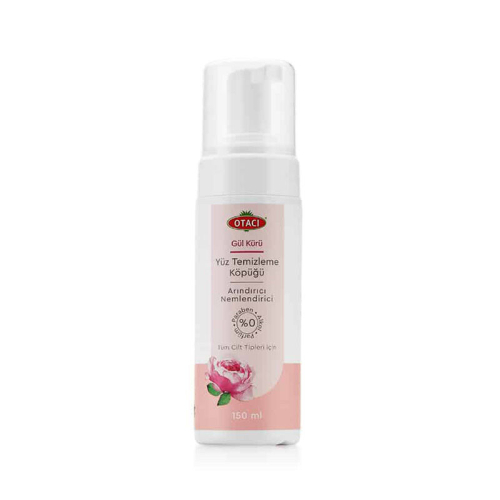 Otacı Gül Kürü Yüz Temizleme Köpüğü Arındırıcı Nemlendirici 150 ml - Otacı