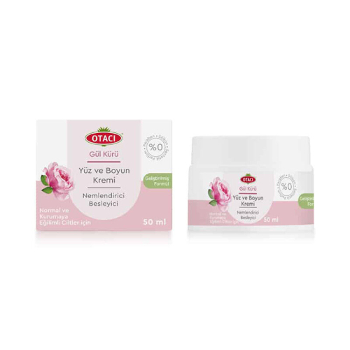 Otacı Gül Kürü Yüz ve Boyun Kremi 50 ml - Otacı