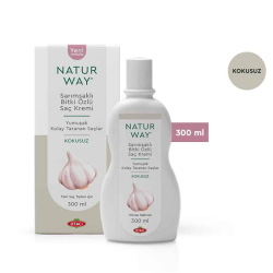 Otacı Naturway Sarımsaklı Bitki Özlü Kokusuz Saç Kremi 300 ml - 1
