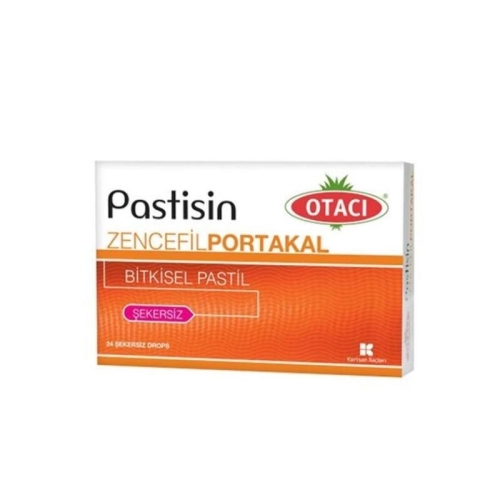 Otacı Pastisin Zencefil Portakal Bitkisel Pastil 24 Adet - Otacı Gıda Takviyeleri