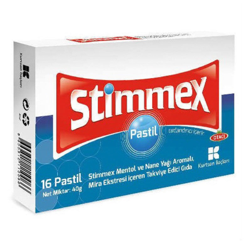 Otacı Stimmex Pastil 16 Adet - Otacı Gıda Takviyeleri