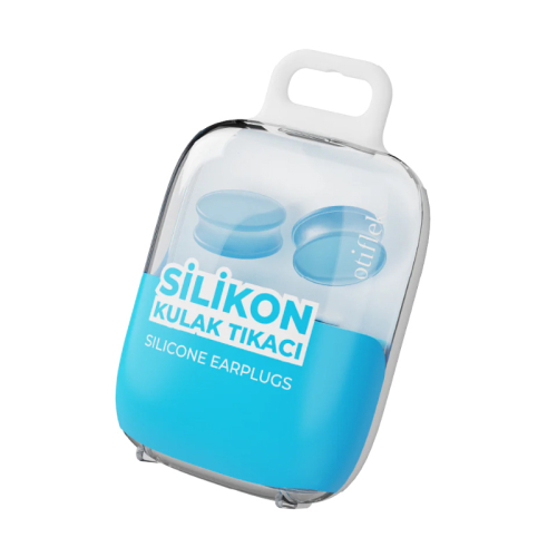 Otiflex Silikon Kulak Tıkacı - Mavi - Otifleks