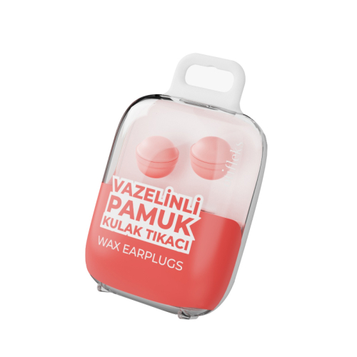 Otiflex Vazelinli Pamuk Kulak Tıkacı 4lü - Otifleks