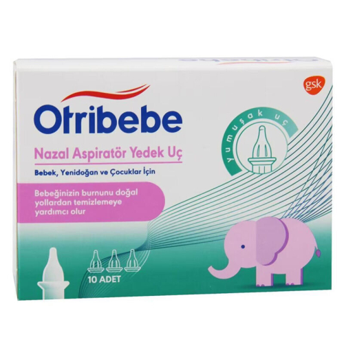 Otribebe Nazal Aspiratör Yedek Uç 10 Adet - Otribebe