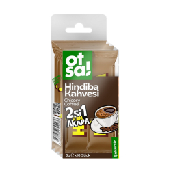 Otsa 2si 1 Arada Hindiba L-Karnitin Kahve Stick 3 g x 10 Adet - 1