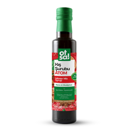 Otsa Bitki Ekstraktları İçeren Atom Kış Şurubu 350 g - 1