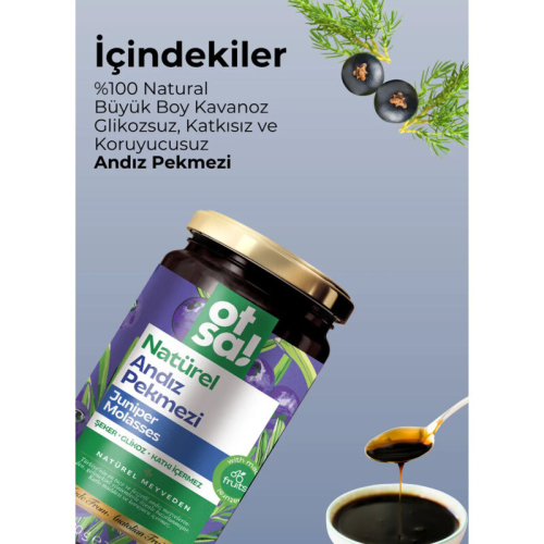 Otsa Natürel Andız Pekmezi 620 g - 3