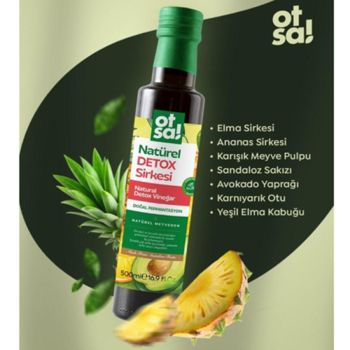 Otsa Natürel Detox Sirkesi 500 ml - 3