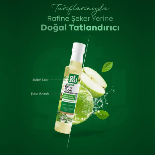 Otsa Organik Elma Suyu Konsantresi 340 g - 3