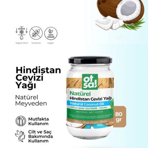 Otsa Organik Hindistan Cevizi Yağı 300 gr - 2