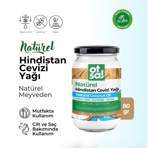 Otsa Organik Hindistan Cevizi Yağı 80 gr - 2