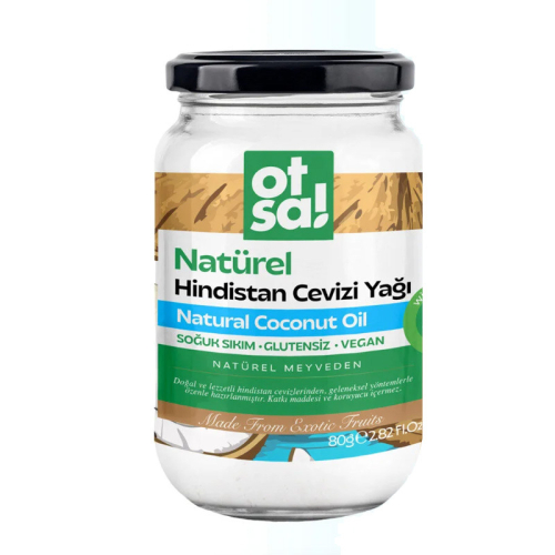 Otsa Organik Hindistan Cevizi Yağı 80 gr - Otsa