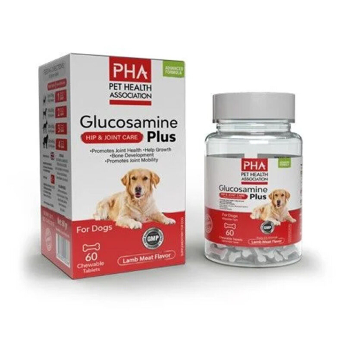 PHA-Pet Health Association Glucosamine Plus Köpek Besin Takviyesi 60 Tablet - PHA-Pet Health Association