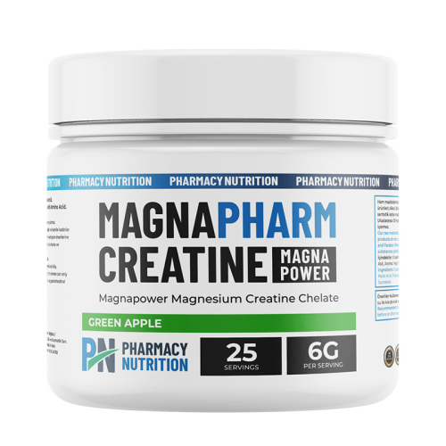 Pharmacy Nutrition MagnaPharm Creatine MagnaPower 150 gr - Yeşil Elma - Pharmacy Nutrition