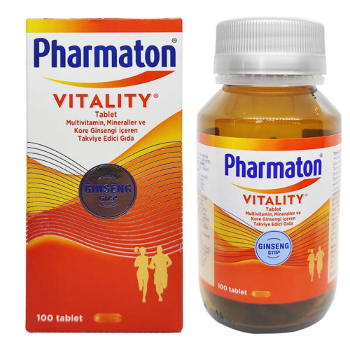 Pharmaton Vitality 100 Kapsül - Takviye Edici Gıda - 1