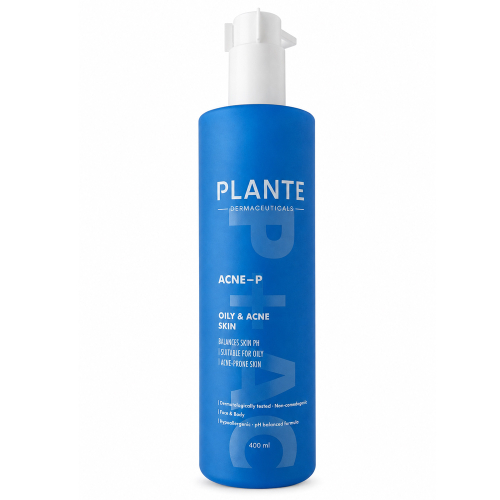 Plante Dermaceuticals Yağlı ve Akneye Eğilimli Ciltler İçin Yüz Yıkama Jeli 400 ml - Plante Cosmetics