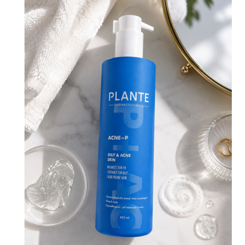 Plante Dermaceuticals Yağlı ve Akneye Eğilimli Ciltler İçin Yüz Yıkama Jeli 400 ml - 3