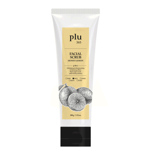 Plu 365 Facial Scrub Honey Lemon - Ballı ve Limonlu Yüz Peelingi 100 gr - Plu