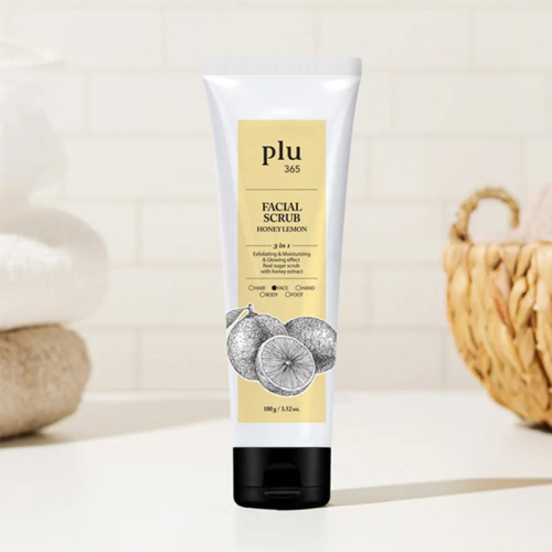Plu 365 Facial Scrub Honey Lemon - Ballı ve Limonlu Yüz Peelingi 100 gr - 3