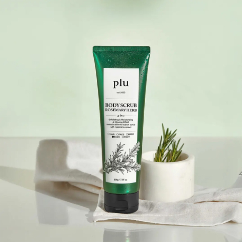 Plu Body Scrub Rosemary Herb - Biberiyeli Vücut Peelingi 200 gr - 4