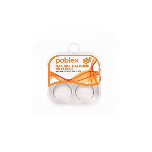 Poblex Naturel Balmumu Kulak Tıkacı - Poblex