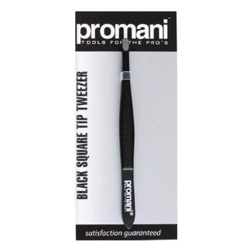 Promani Siyah Düz Uçlu Cımbız - Promani