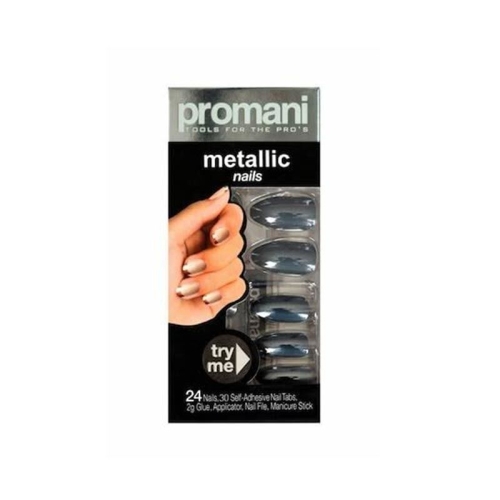 Promani Takma Tırnak Kiti Koyu Füme - Promani