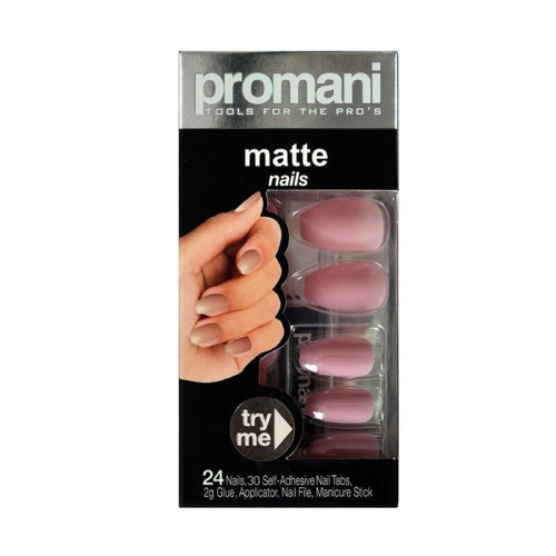 Promani Takma Tırnak Kiti Şeker Pembesi - Promani