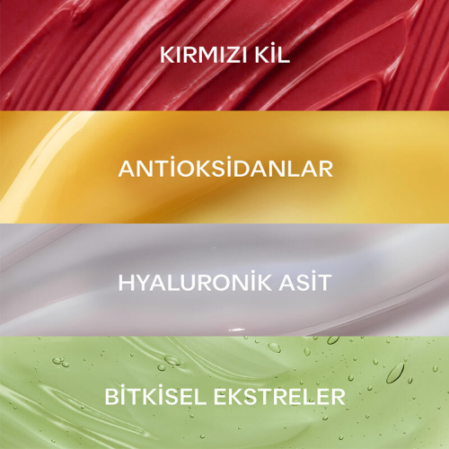 Propia Gözenek Karşıtı Kırmızı Kil Maskesi 100 ml - 6