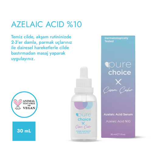Pure Choice Çisem Çakır Azelaik Asit Serum 30 ml - 6