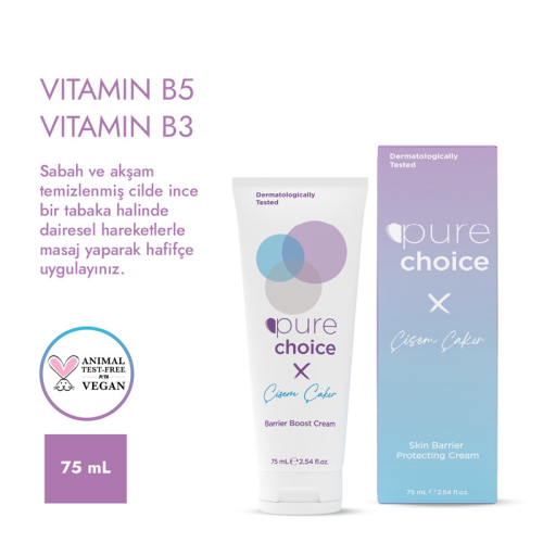 Pure Choice Çisem Çakır Bariyer Güçlendirici Cilt Bakım Kremi 75 ml - 6