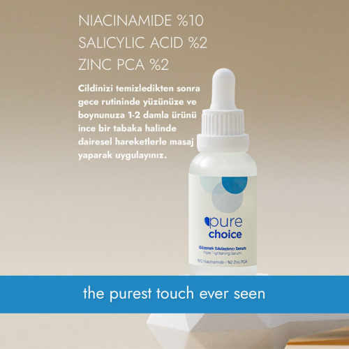 Pure Choice Gözenek Sıkılaştırıcı Serum 30 ml - 4