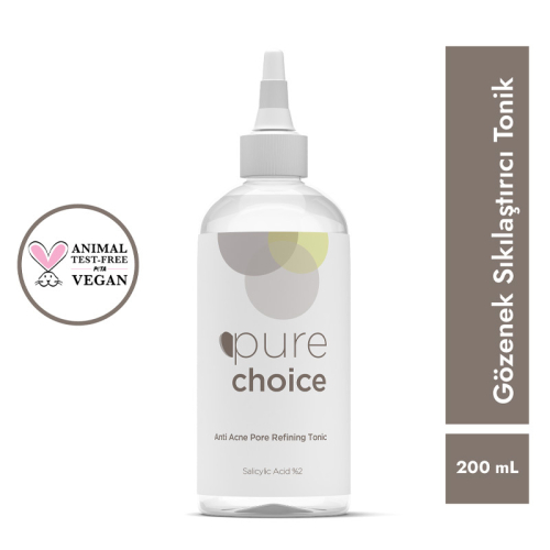 Pure Choice Gözenek Sıkılaştırıcı Tonik 200 ml - Pure Choice