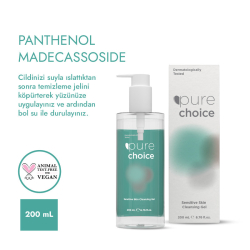 Pure Choice Hassas Ciltler için Yüz Temizleme Jeli 200 ml - 4