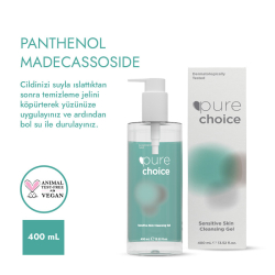 Pure Choice Hassas Ciltler Için Yüz Temizleme Jeli 400 ml - 3