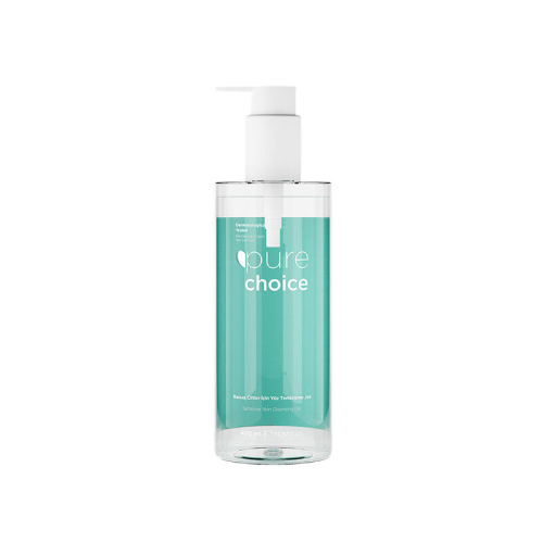 Pure Choice Hassas Ciltler Için Yüz Temizleme Jeli 400 ml - Pure Choice