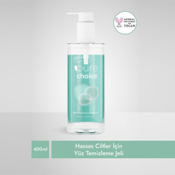 Pure Choice Hassas Ciltler Için Yüz Temizleme Jeli 400 ml - 4