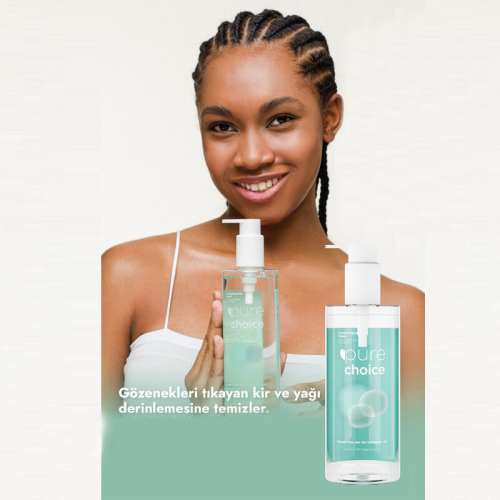 Pure Choice Hassas Ciltler Için Yüz Temizleme Jeli 400 ml - 6