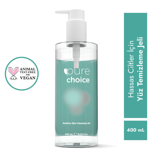 Pure Choice Hassas Ciltler Için Yüz Temizleme Jeli 400 ml - 2
