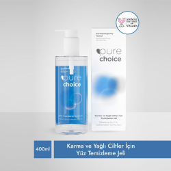 Pure Choice Karma ve Yağlı Ciltler için Yüz Temizleme Jeli 400 ml - 5