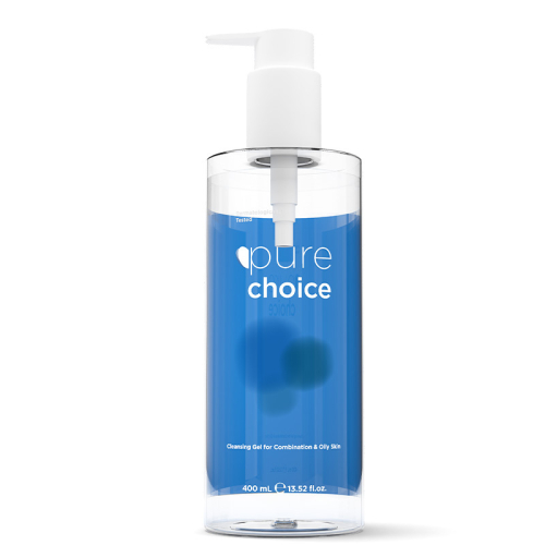 Pure Choice Karma ve Yağlı Ciltler için Yüz Temizleme Jeli 400 ml - Pure Choice