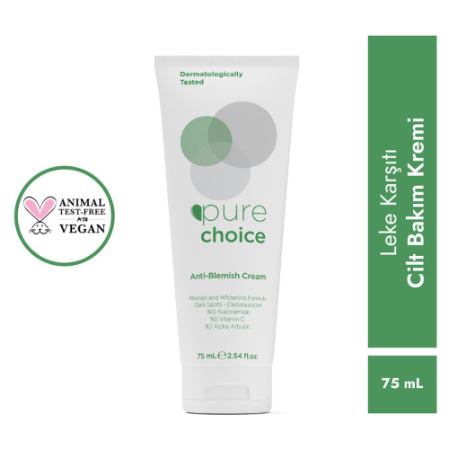 Pure Choice Leke Karşıtı Cilt Bakım Kremi 75 ml - 3