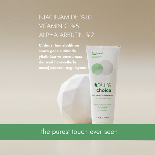 Pure Choice Leke Karşıtı Cilt Bakım Kremi 75 ml - 6