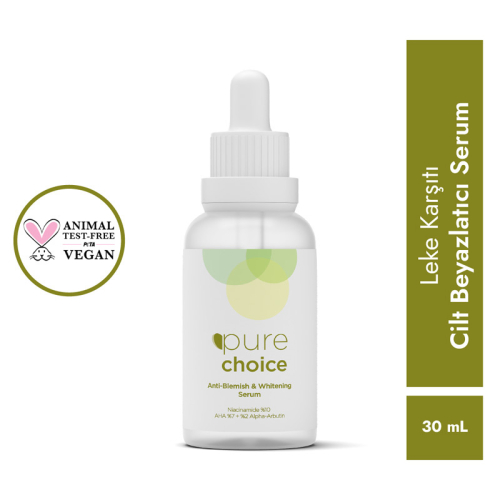 Pure Choice Leke Karşıtı Cilt Beyazlatıcı Serum 30 ml - 3